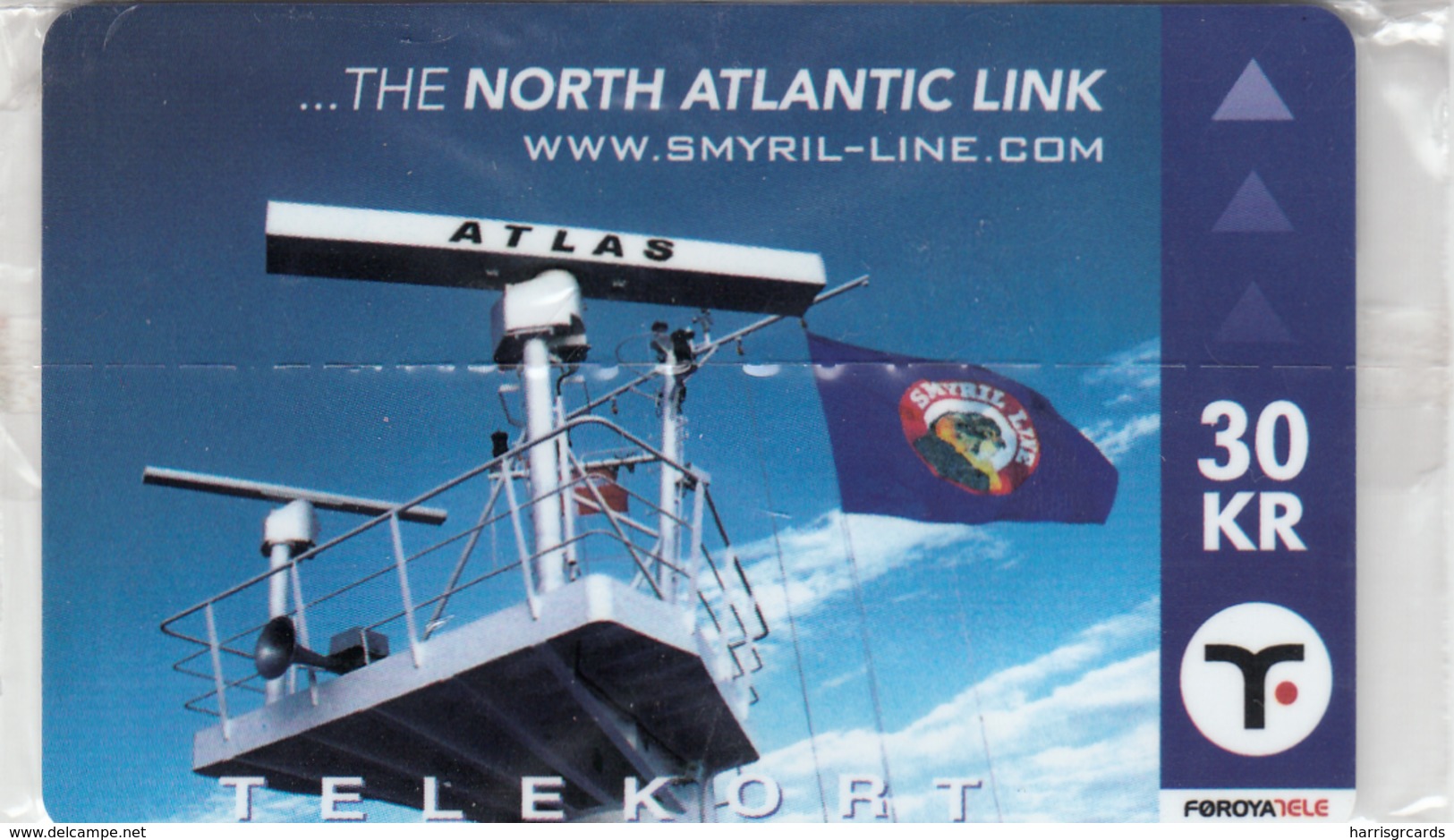FAROE ISLANDS - The Noth Atlantic Link. Radiolacator , 30 Kr,  CN:2007-000434,  Mint - Faeroër