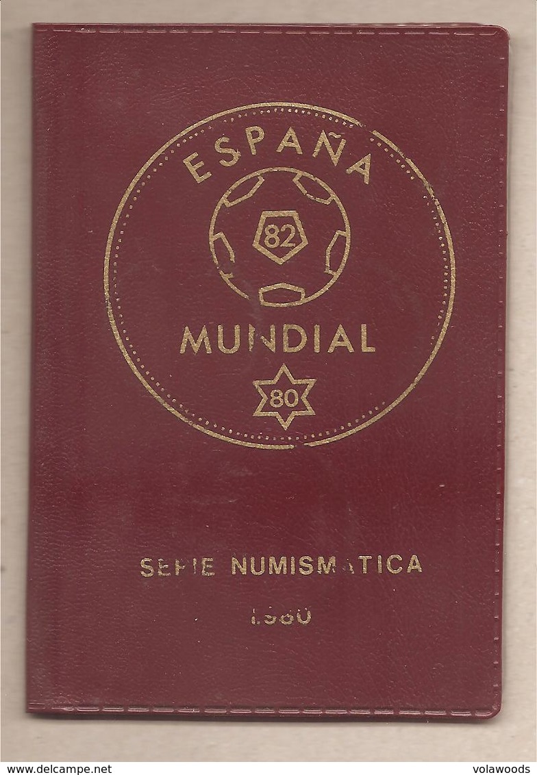 Spagna - Serie Numismatica 1980 "Mundial 82" - Sets Sin Usar &  Sets De Prueba