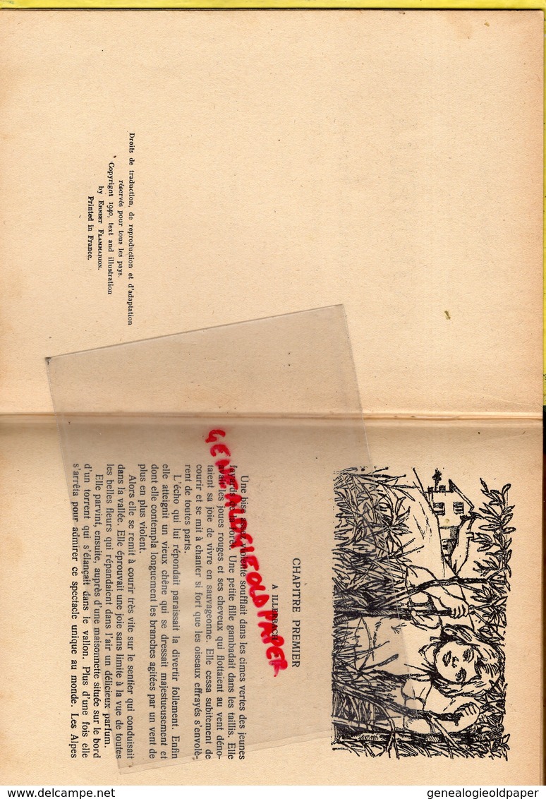 KORNELLI- JOHANNA SPYRI AUTEUR DE HEIDI-CHEZ JOSEPH LE VANNIER-METAMORPHOSE THIS-ILLUSTRATIONS JODELET-1952 FLAMMARION - Autres & Non Classés