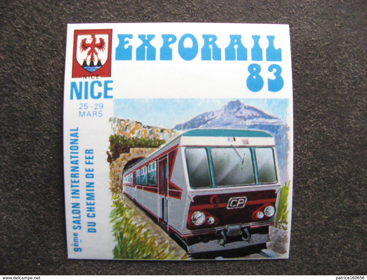 TB B.F. Privé " EXPORAIL, NICE83". - Autres & Non Classés