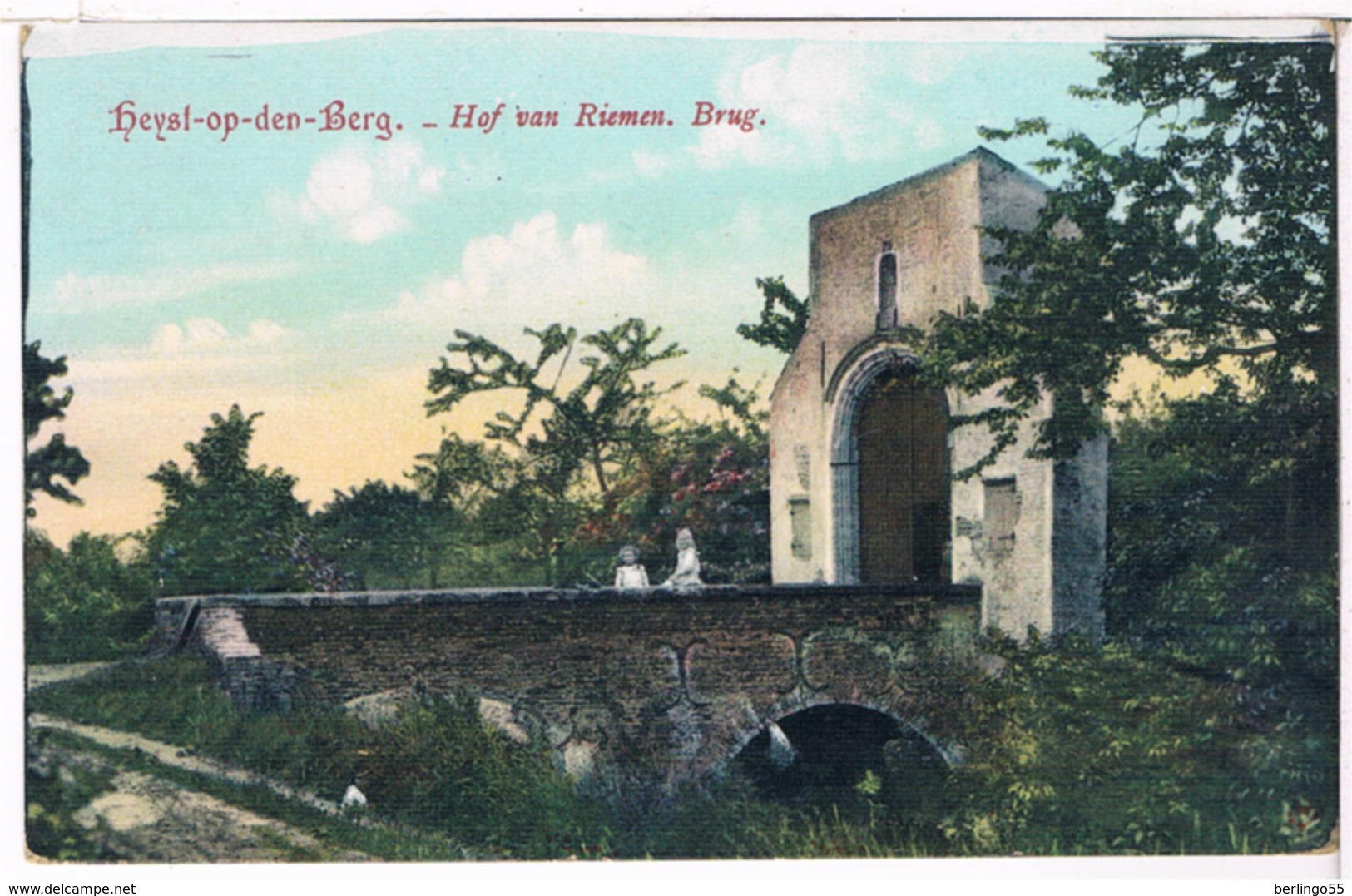 Heyst-op-den-Berg - Hof Van Riemen, Brug  (Geanimeerd) - Heist-op-den-Berg