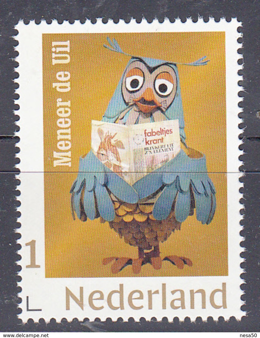 Nederland 2018, Nvph ??, Mi Nr ??,  "de Fabeltjeskrant "  Uil, Owl - Nuevos