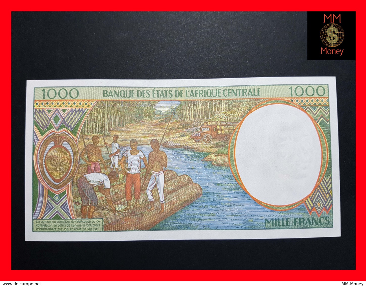 C.A.S CENTRAL AFRICAN STATES EQUATORIAL GUINEA 1.000 1000 Francs 2000  P. 502 N H  UNC - États D'Afrique Centrale