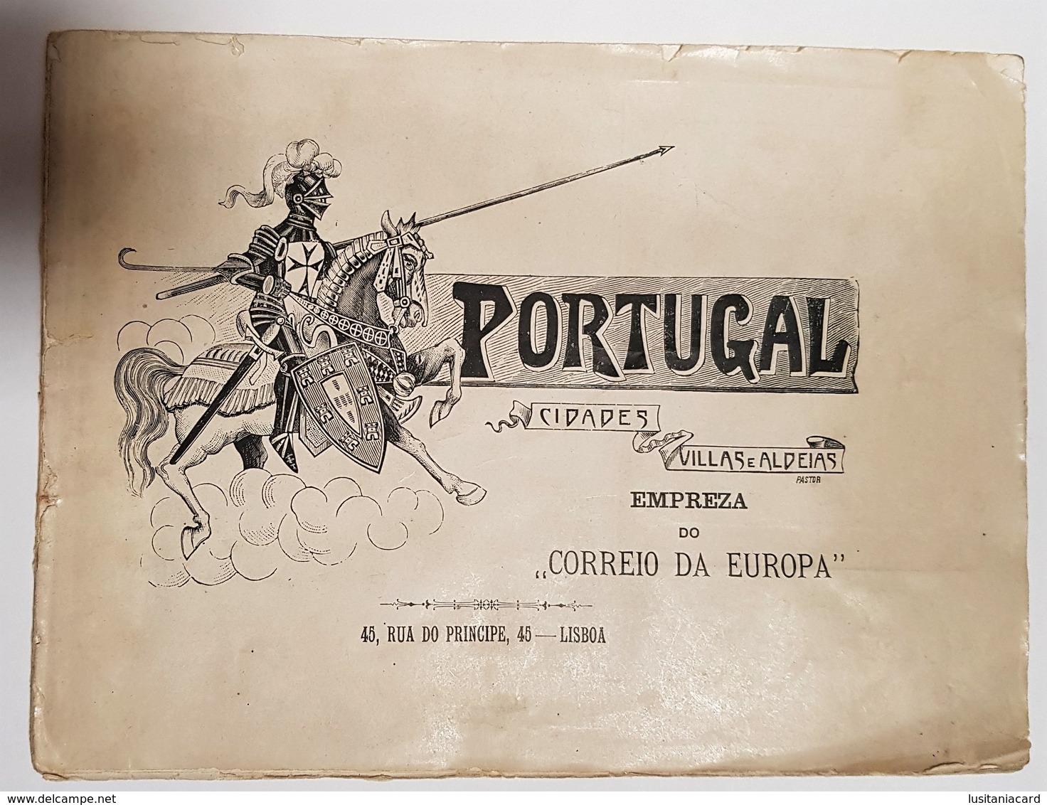 PORTUGAL - MONOGRAFIAS- «Cidades Villas E Aldeias» (Empreza Do "Correio Da Europa") - Livres Anciens