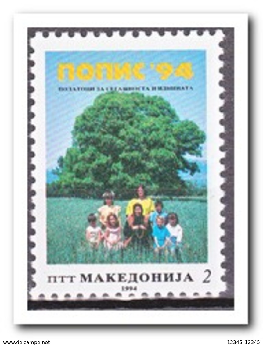 Macedonië 1994, Postfris MNH, Trees - Noord-Macedonië