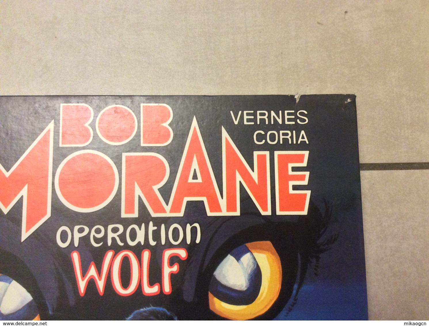 Ancienne Bd Bande Dessinée Edition Originale Bob Morane Opération Wolf Dargaud 1980 - Bob Morane