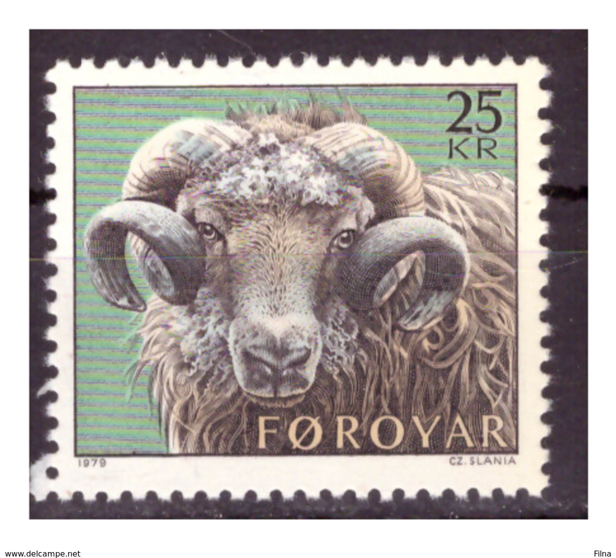 ISOLE FÆR ØER - 1979 - TESTA DI MONTONE. - MNH** - Isole Faroer