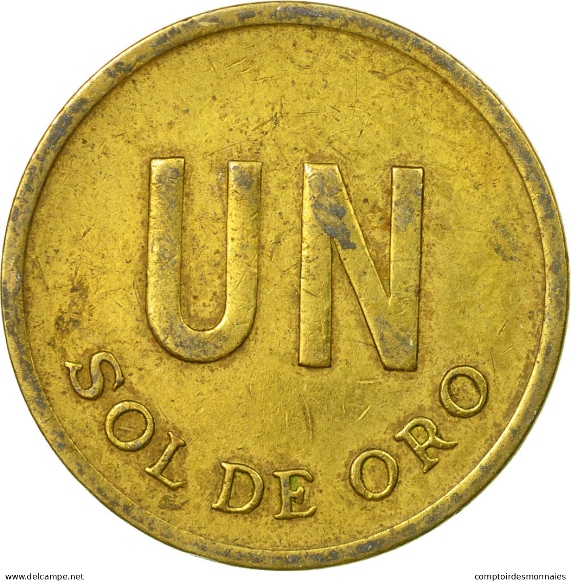 Monnaie, Pérou, Sol, 1975, Lima, TB+, Laiton, KM:266.1 - Pérou