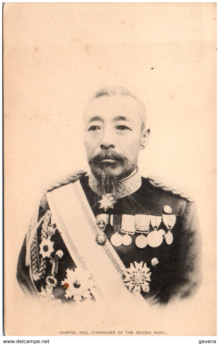 JAPON - General Oku, Commander Of The Second Army - Otros & Sin Clasificación