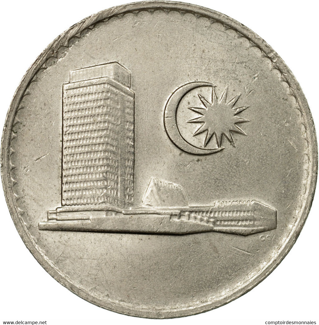 Monnaie, Malaysie, 20 Sen, 1988, Franklin Mint, TTB, Copper-nickel, KM:4 - Malaysie