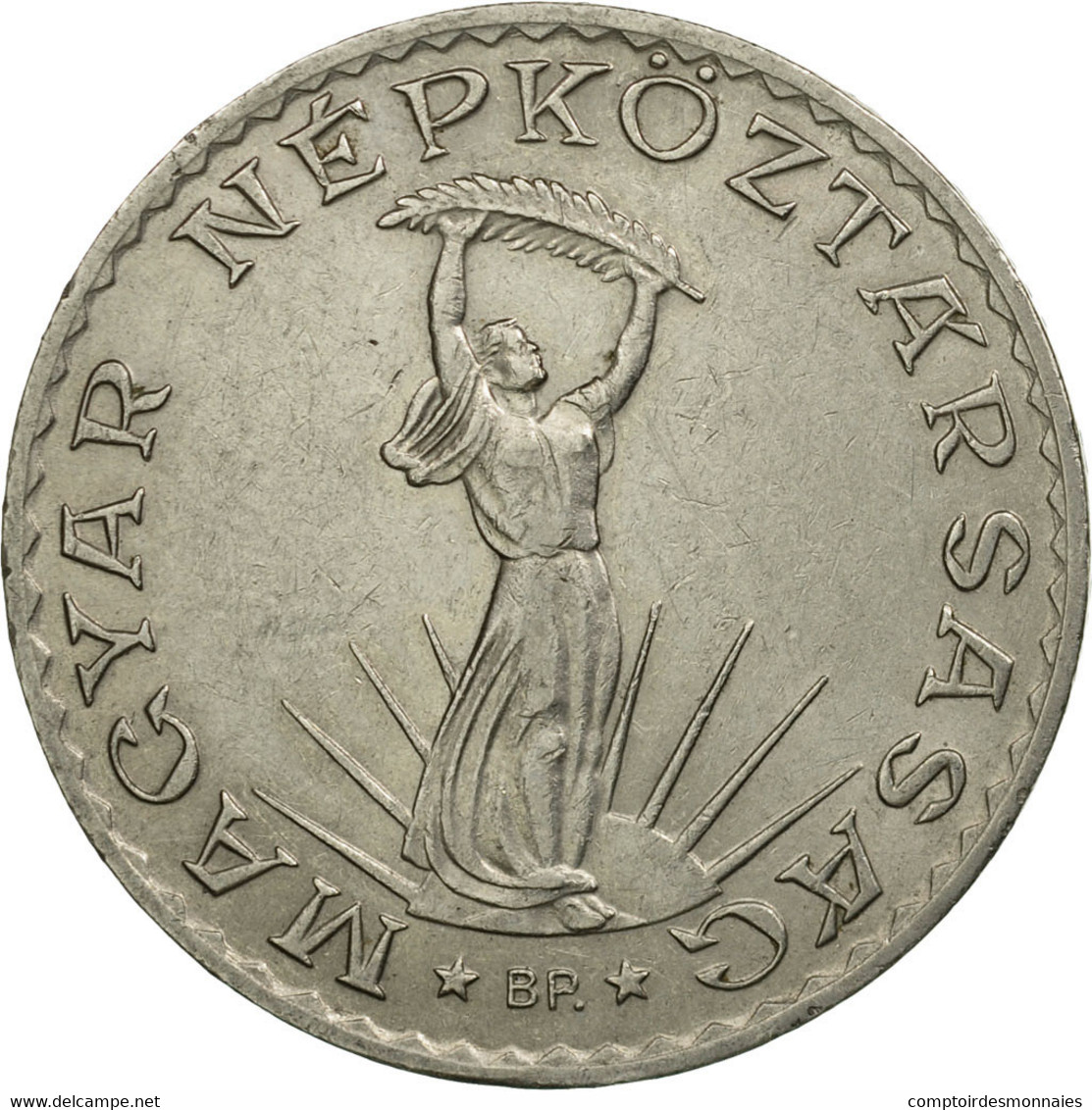 Monnaie, Hongrie, 10 Forint, 1971, Budapest, TB+, Nickel, KM:595 - Hongrie