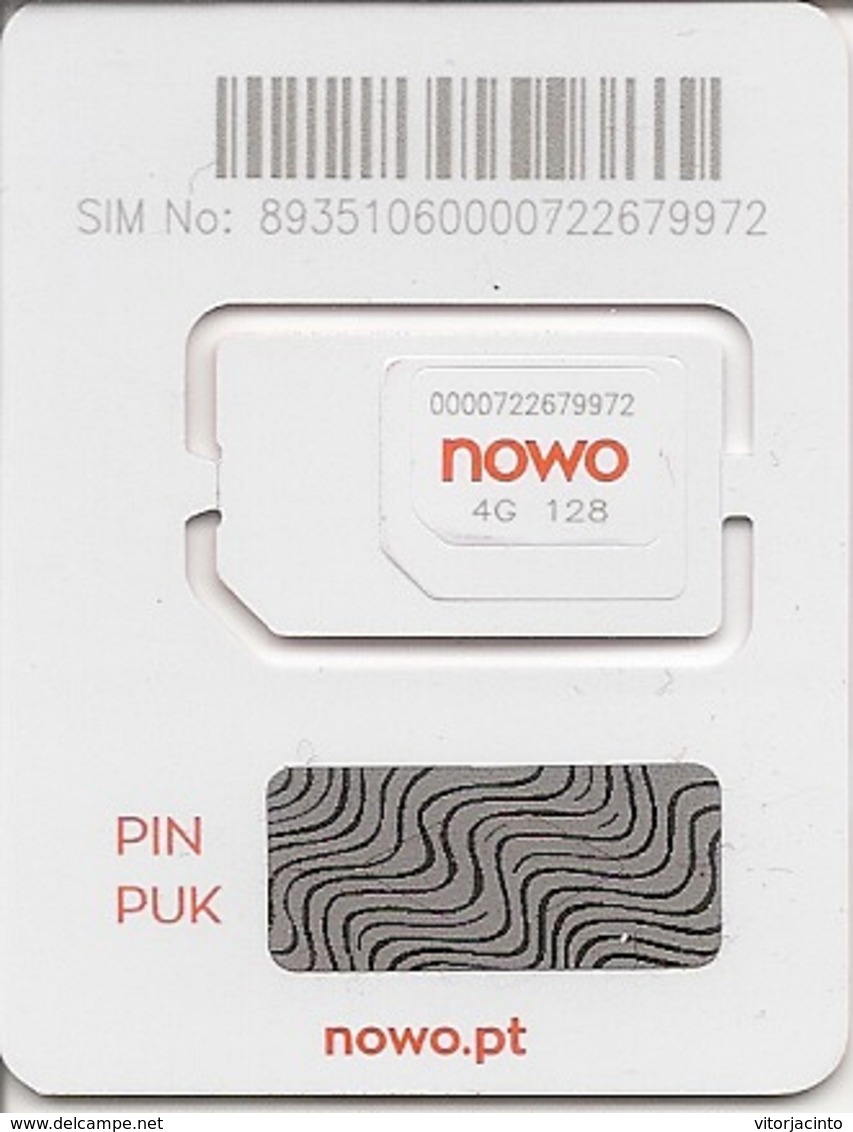 NoWo - Mini/Micro/Nano SIM Card 4G - Portugal (NOT USED) - Portugal