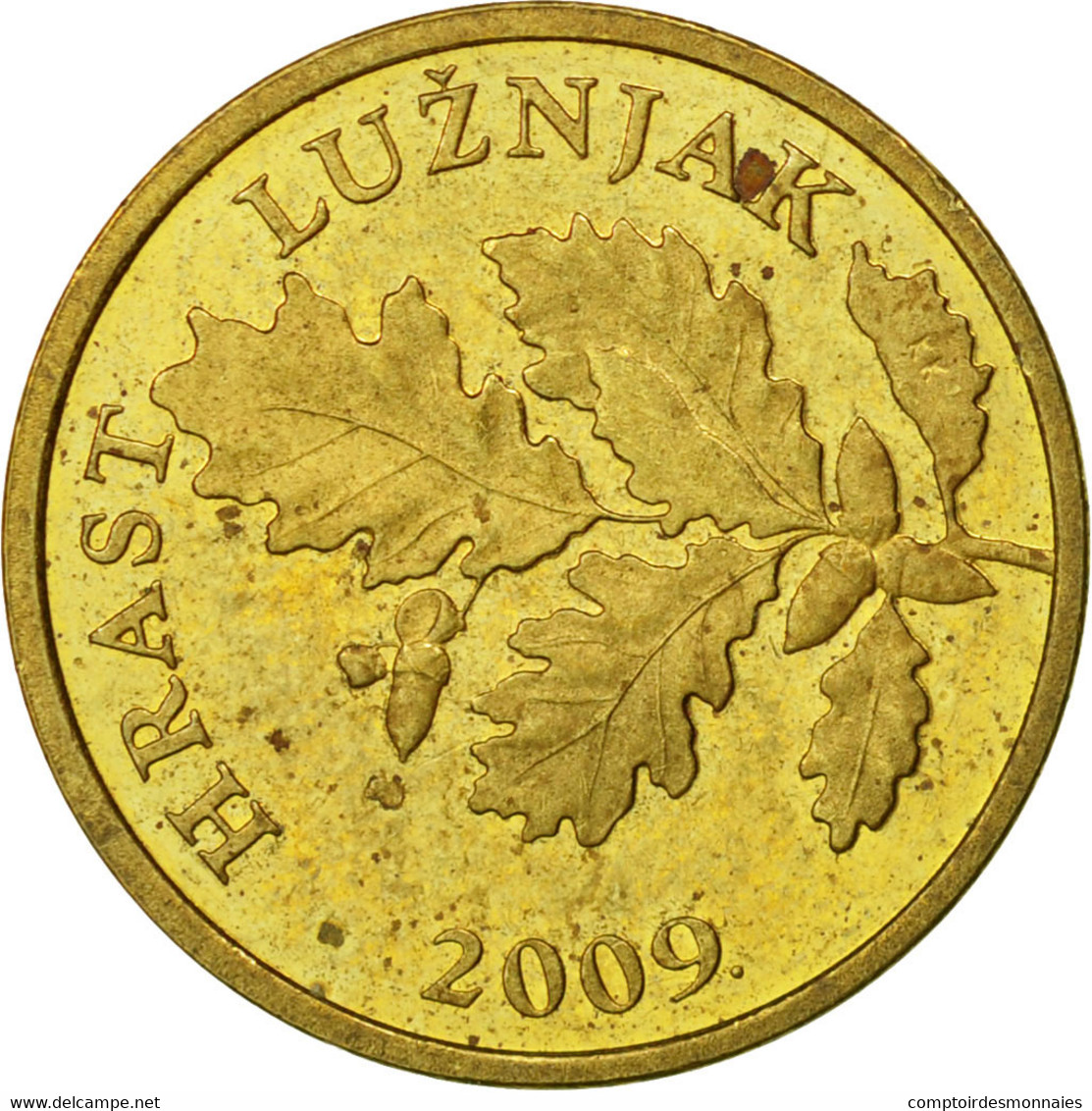 Monnaie, Croatie, 5 Lipa, 2009, TTB, Brass Plated Steel, KM:5 - Croatie