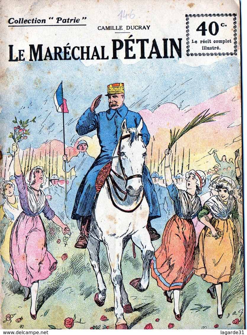 Collection "Patrie". Rouff. Guerre 1914-1918. N°146 Le Marechal Pétain - Guerre 1914-18