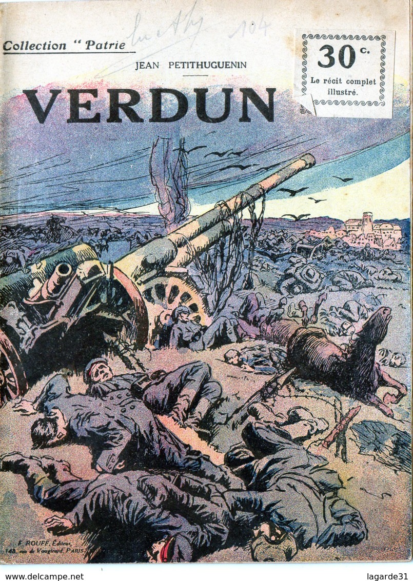 Collection "Patrie". Rouff. Guerre 1914-1918 N° 43 Pierrik Le Mousse Pêcheur De Sous Marins - Guerre 1914-18