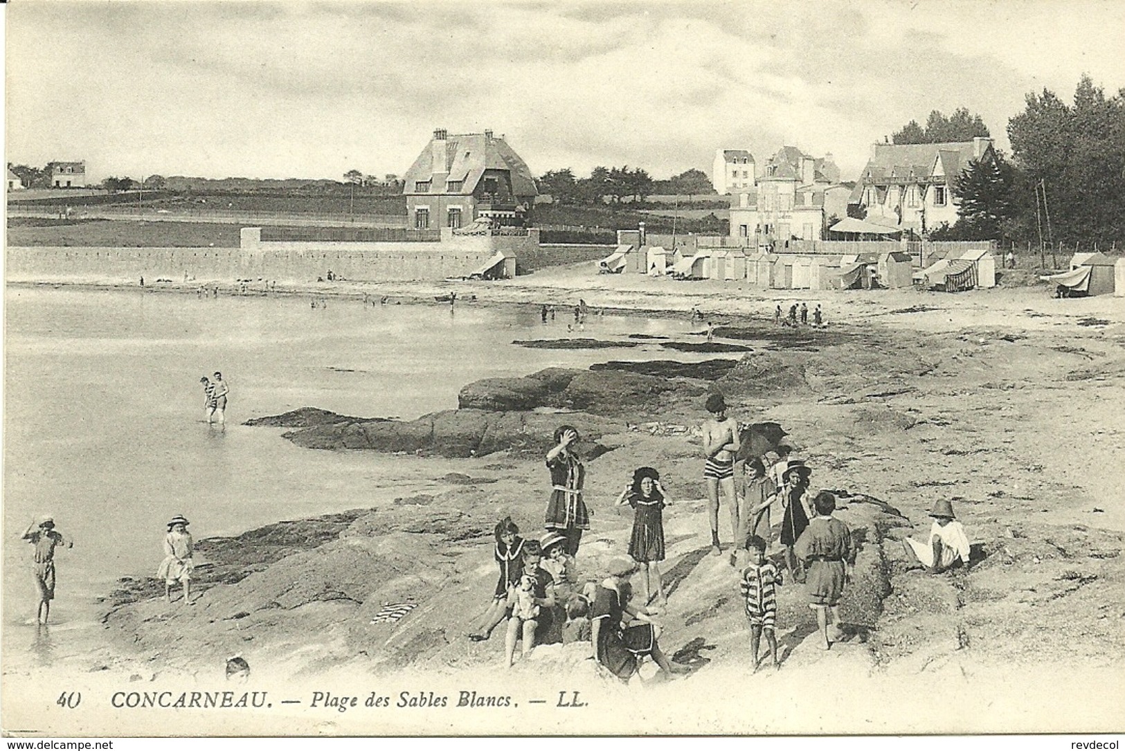 CONCARNEAU  -- Cplage Des Sables Blancs                                 -- LL 40 - Concarneau