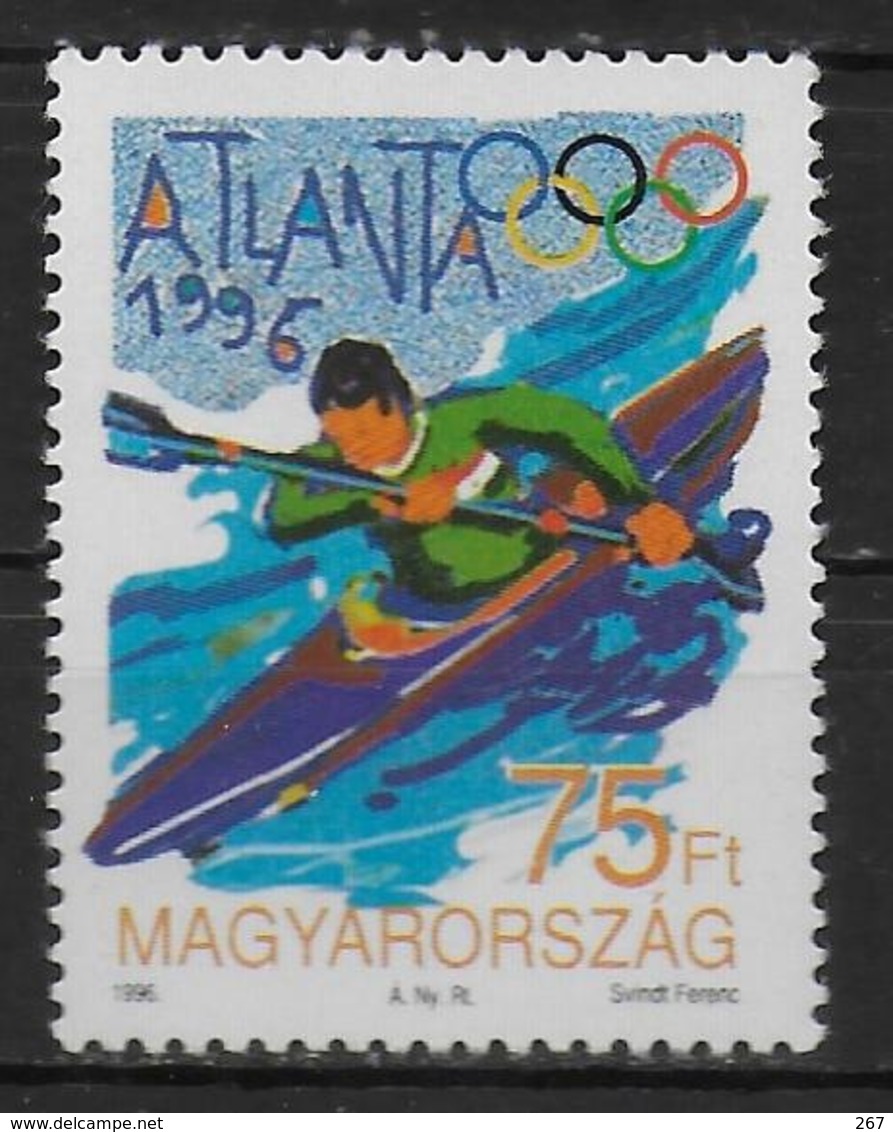 HONGRIE N° 3539 * *  Jo 1996 Kayak - Kanu