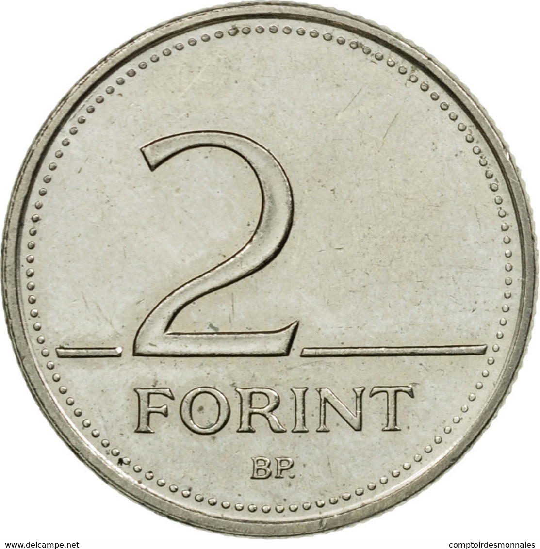 Monnaie, Hongrie, 2 Forint, 1999, Budapest, TTB, Copper-nickel, KM:693 - Hongrie