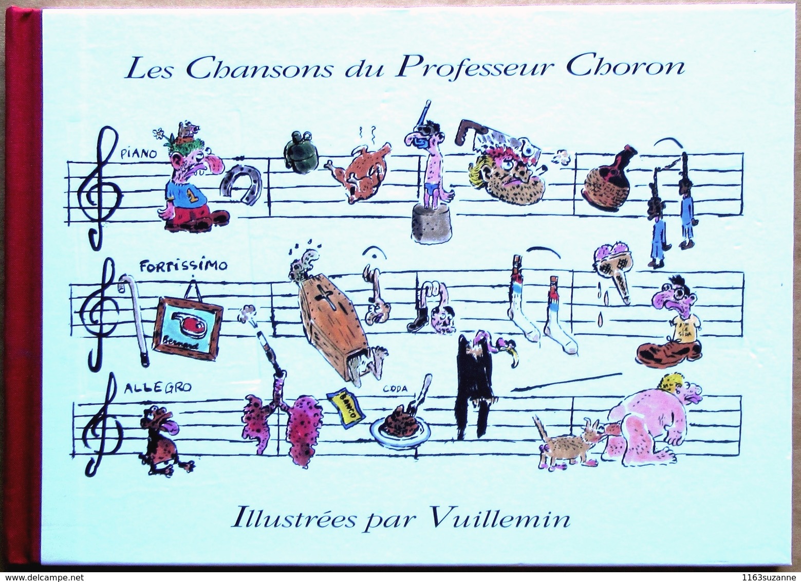 EO Avec Sa K7 > LES CHANSONS DU PROFESSEUR CHORON Illustrées Par VUILLEMIN (Magic-Strip, 1991) - Vuillemin, Ph.