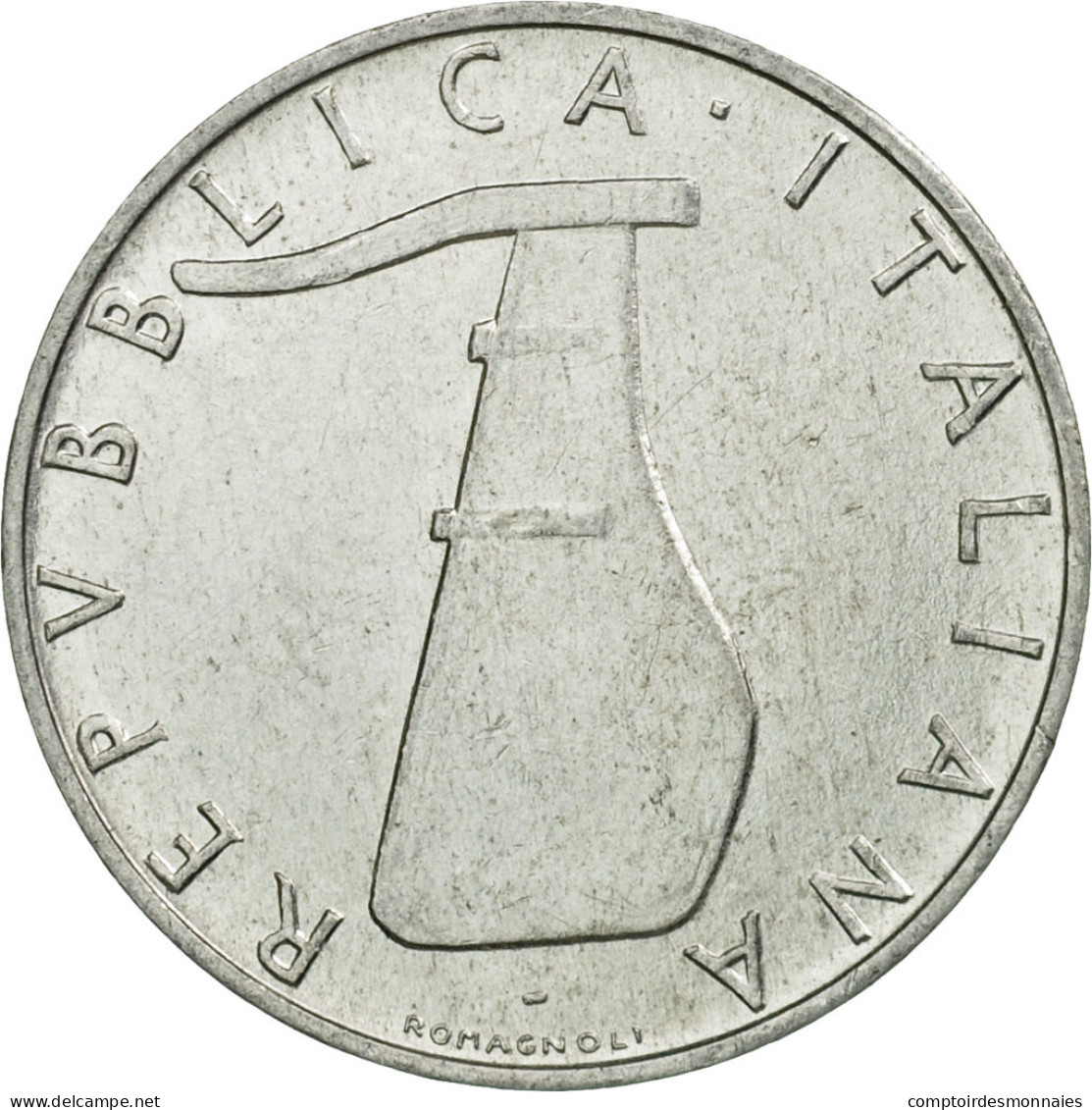 Monnaie, Italie, 5 Lire, 1972, Rome, TTB, Aluminium, KM:92 - 5 Liras