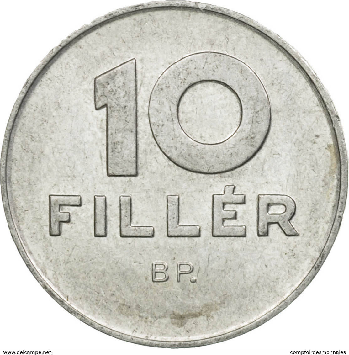 Monnaie, Hongrie, 10 Filler, 1987, Budapest, TB+, Aluminium, KM:572 - Hongrie