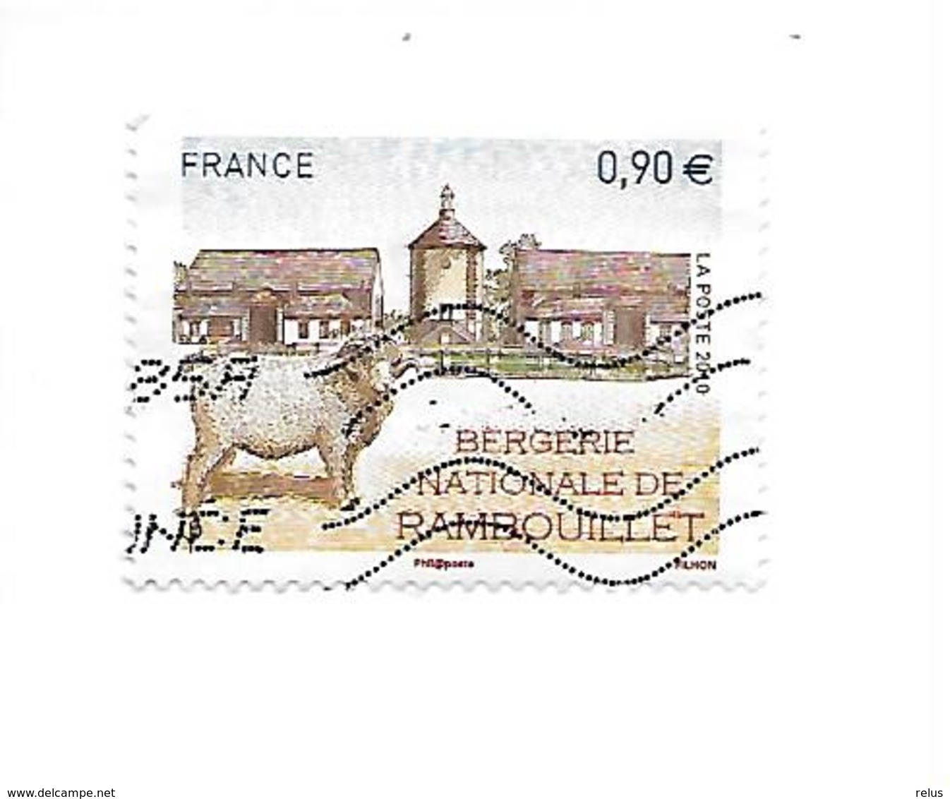 Bergerie Nationale De Rambouillet N°4444 Oblitéré Année 2010 - Used Stamps