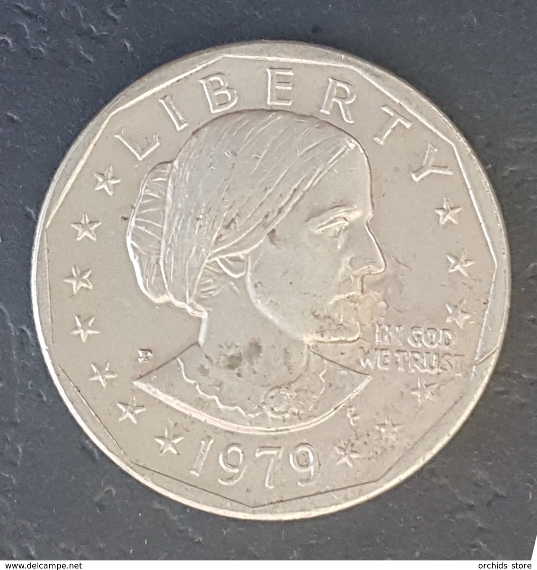 HX - USA 1979 One Dollar Coin Susan B Anthony - 1979-1999: Anthony