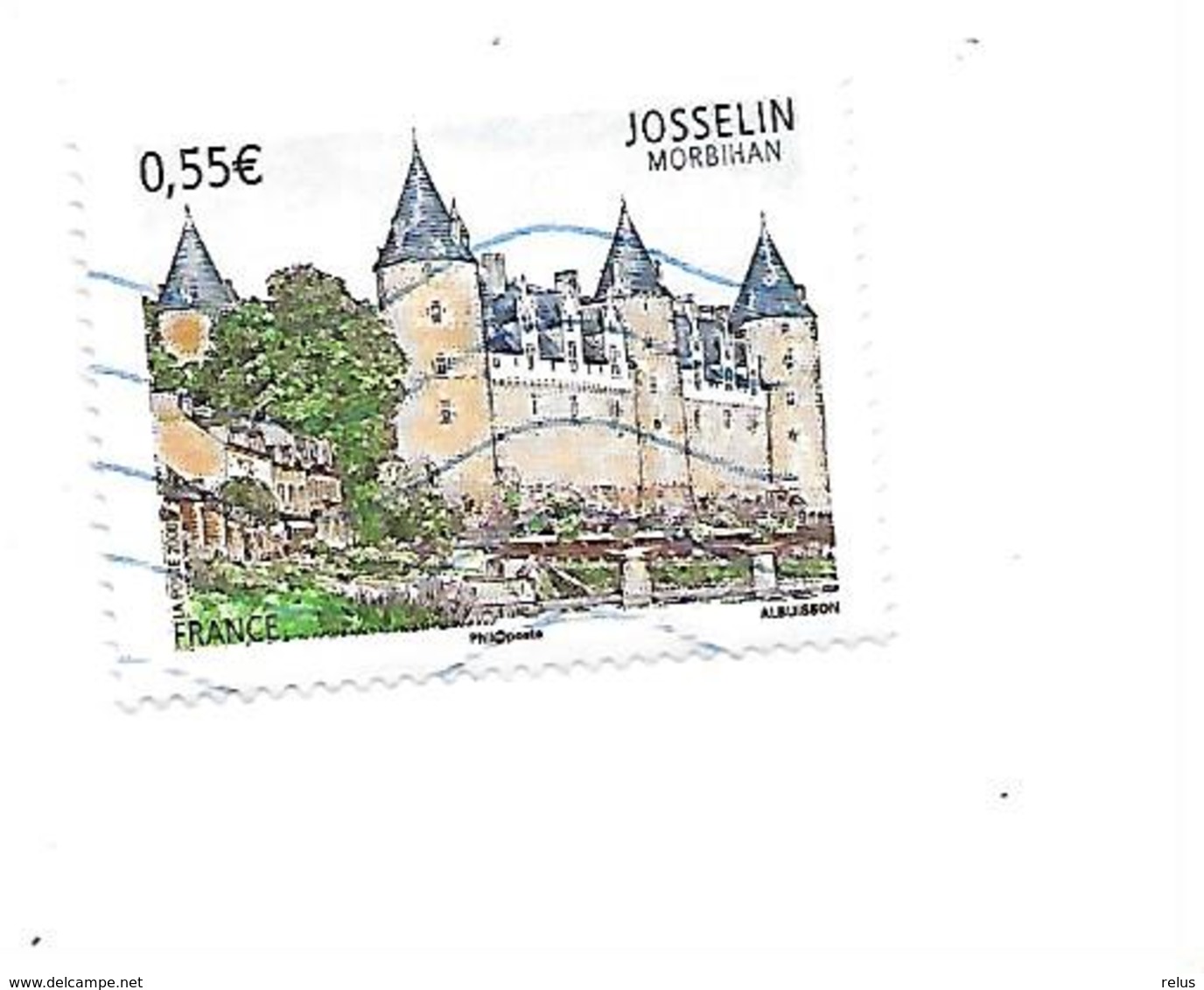 Série Touristique Josselin N°4281 Oblitéré Année 2008 - Oblitérés