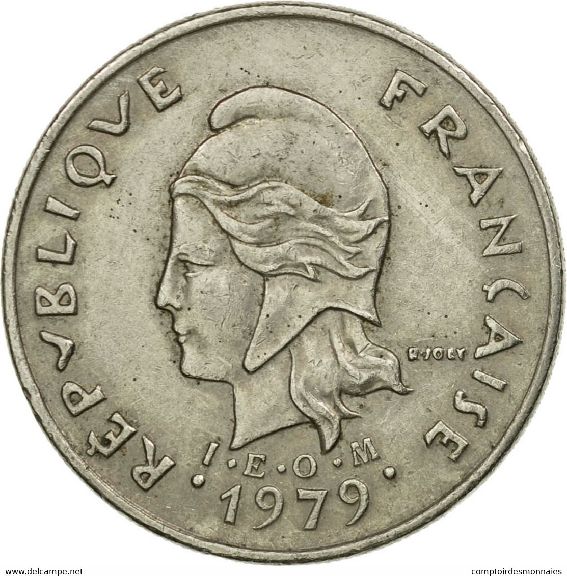 Monnaie, French Polynesia, 10 Francs, 1979, Paris, TB+, Nickel, KM:8 - Polynésie Française