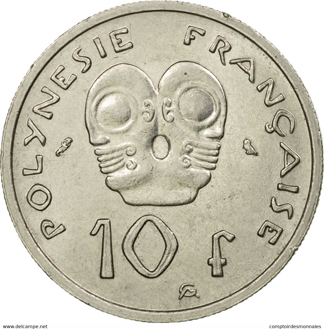 Monnaie, French Polynesia, 10 Francs, 1967, Paris, TTB, Nickel, KM:5 - Französisch-Polynesien