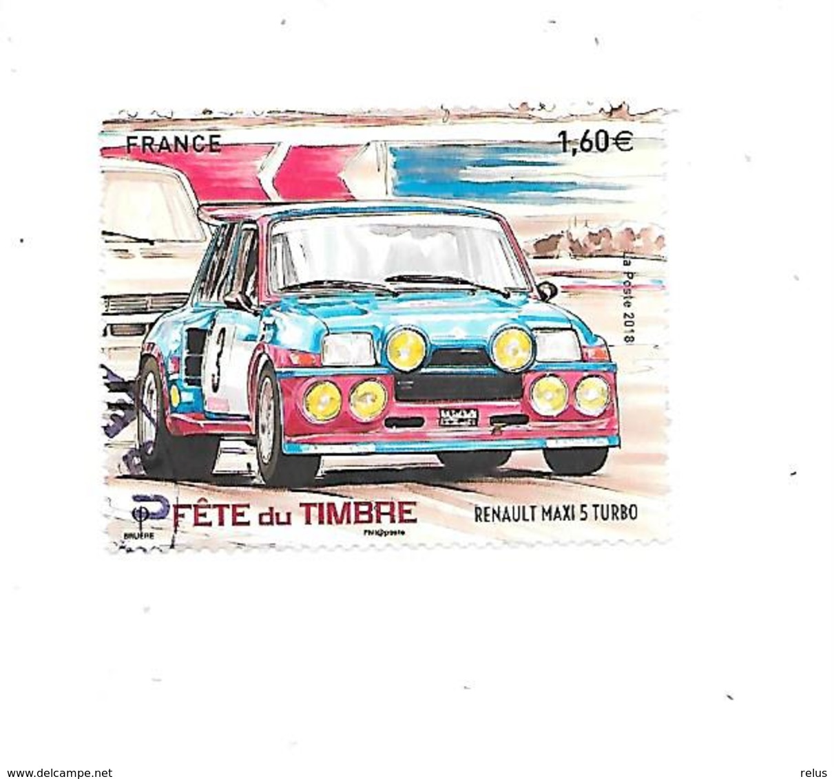 Fête Du Timbre Voitures Anciennes 5204 2018 Oblitéré - Used Stamps