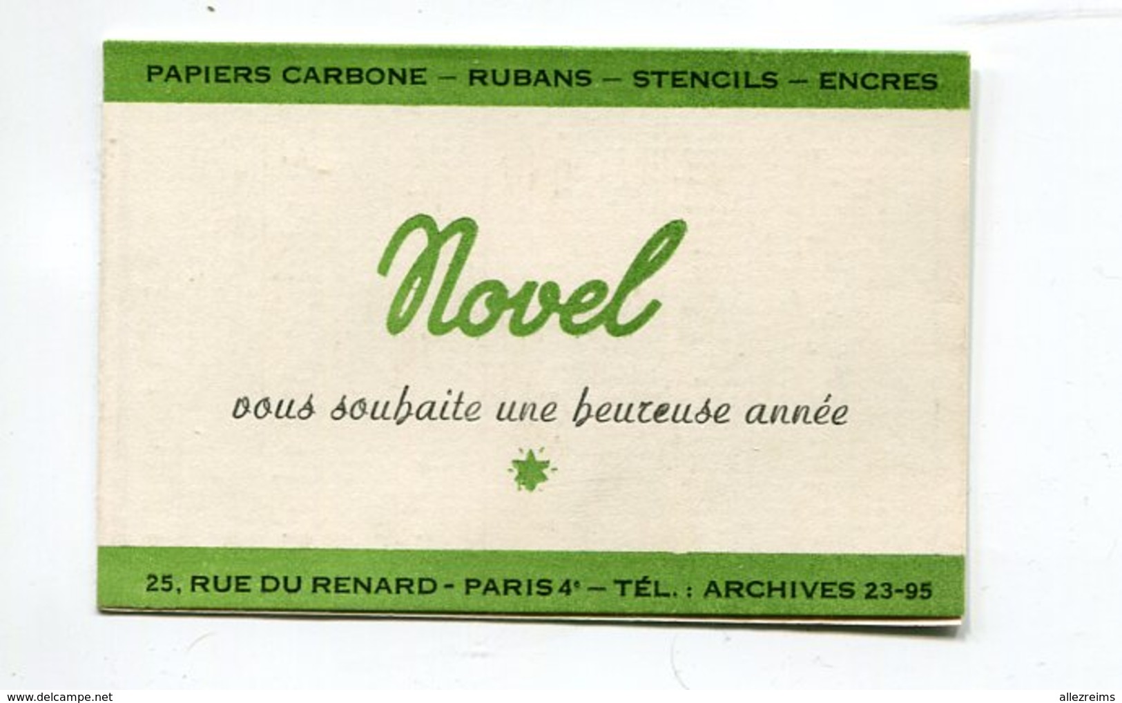 Calendrier 1954 : Env DOL    Château De Landal  Maison Novel - Kleinformat : 1941-60