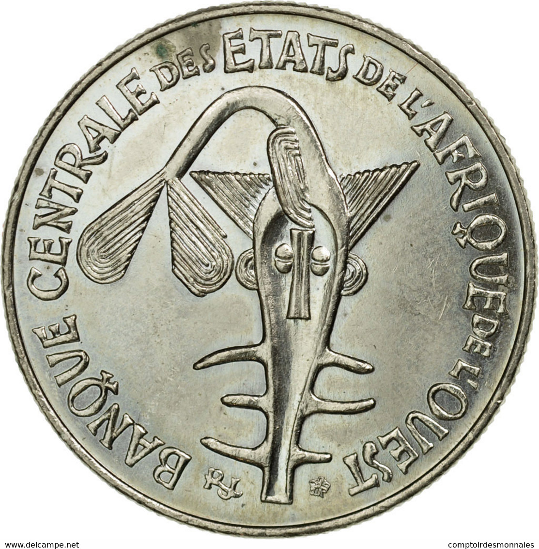 Monnaie, West African States, 50 Francs, 1975, Paris, TTB, Copper-nickel, KM:6 - Ivoorkust