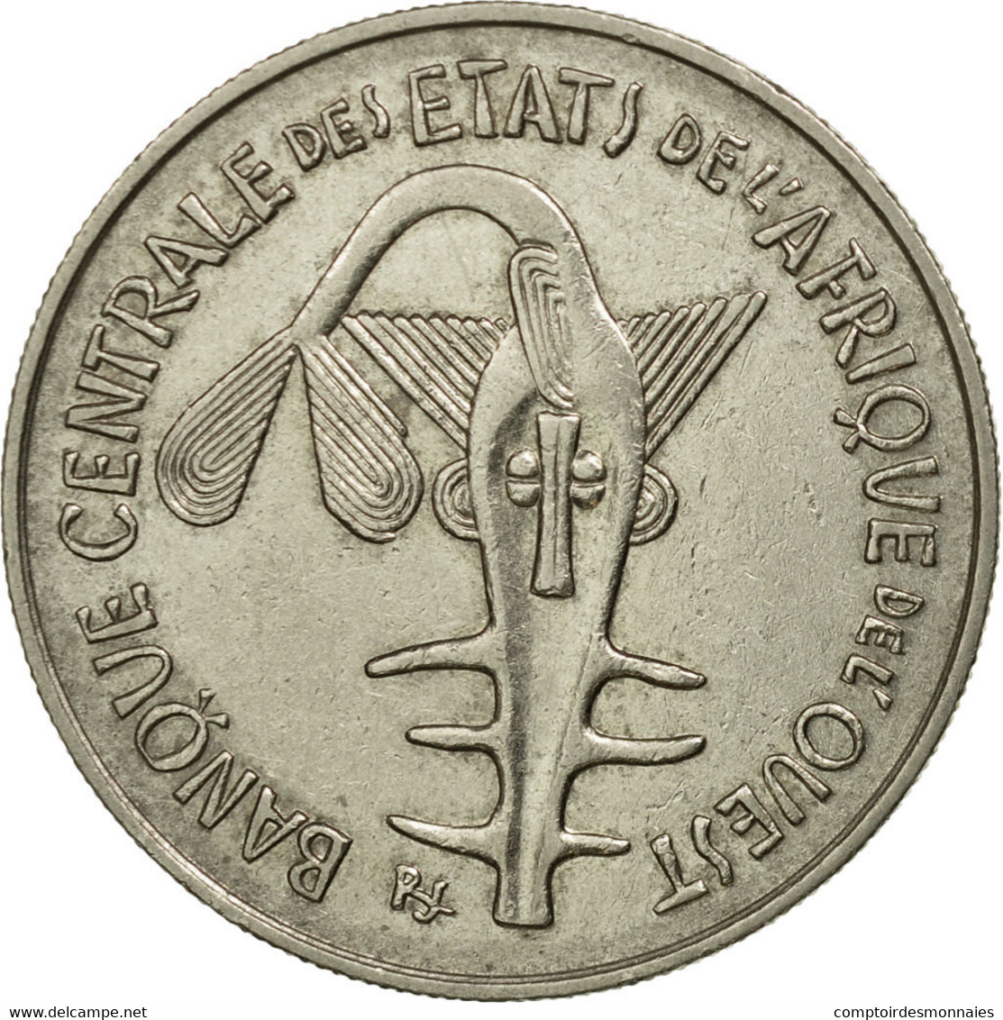 Monnaie, West African States, 100 Francs, 1967, Paris, TB+, Nickel, KM:4 - Ivory Coast