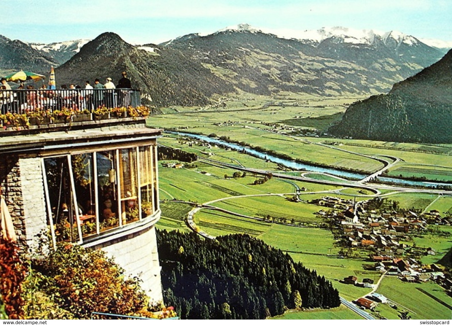 WIESING Blick Von Der Kanzelkehre Auf Autobahn Und Ins Zillertal Foto Weninger Jenbach Tirol - Schwaz