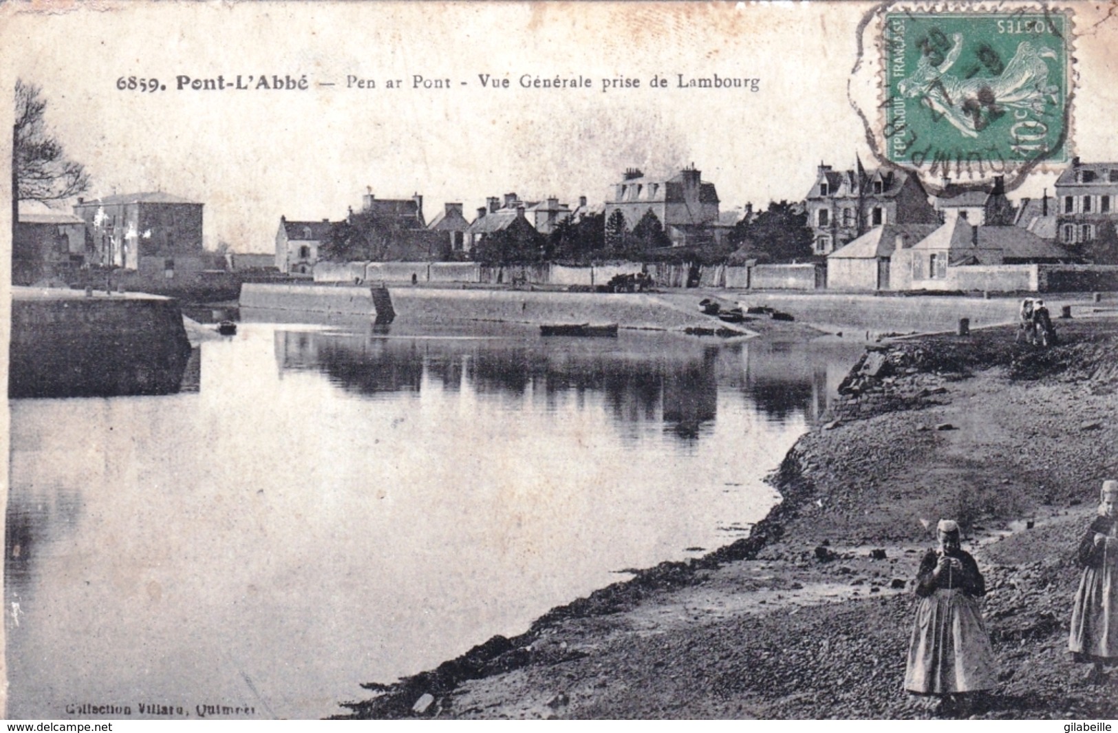 29 - Finistere -  PONT L ABBE - Pen Ar Pont - Vue Generale Prise De Lambourg - Pont L'Abbe