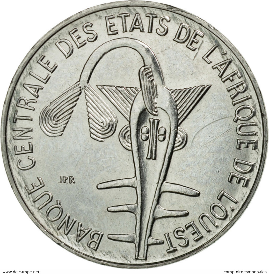 Monnaie, West African States, Franc, 1980, Paris, TTB, Steel, KM:8 - Ivory Coast