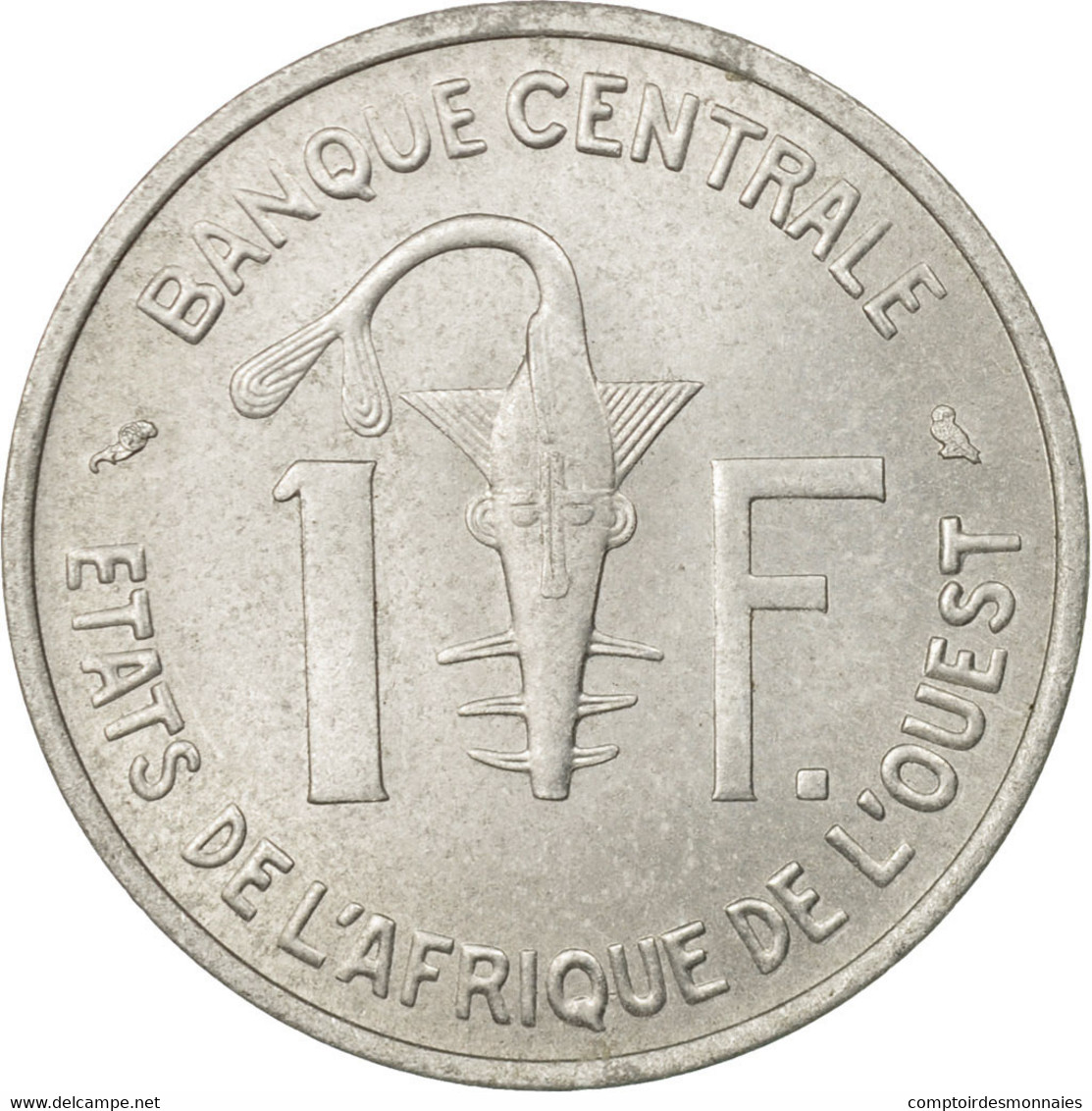 Monnaie, West African States, Franc, 1971, Paris, TTB, Aluminium, KM:3.1 - Costa De Marfil