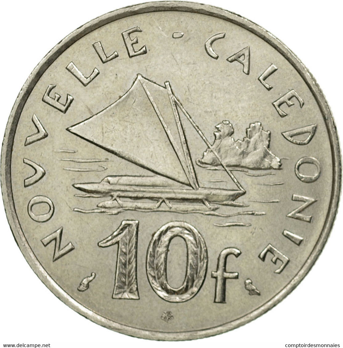 Monnaie, Nouvelle-Calédonie, 10 Francs, 1973, Paris, TTB, Nickel, KM:11 - Nuova Caledonia