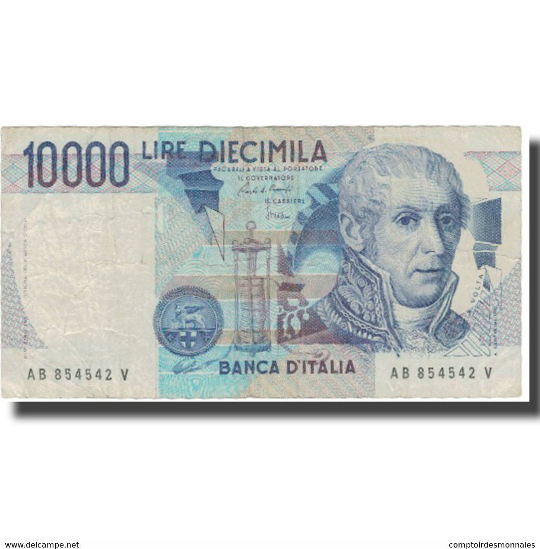 Billet, Italie, 10,000 Lire, UNDATED (1984), KM:112a, TB+ - 10000 Lire