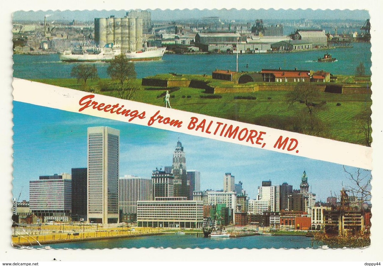 CARTE POSTALE BALTIMORE MD USA - Baltimore