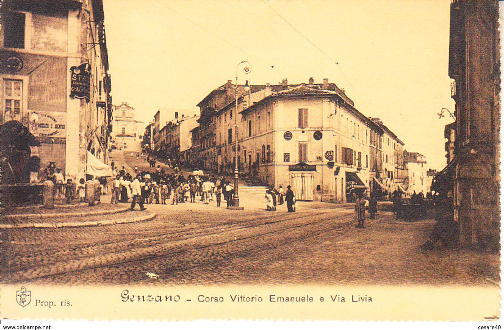 ITALIA - GENZANO - Corso V. Emanuele E ...... Ben Animata, Anni 10 - 2018-4-14 - Autres & Non Classés