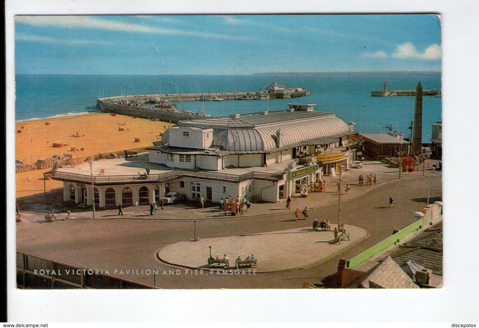 U3526 Postcard Royal Victoria Pavilion, Ramsgate + Nice Timbre And Stamp - Ramsgate