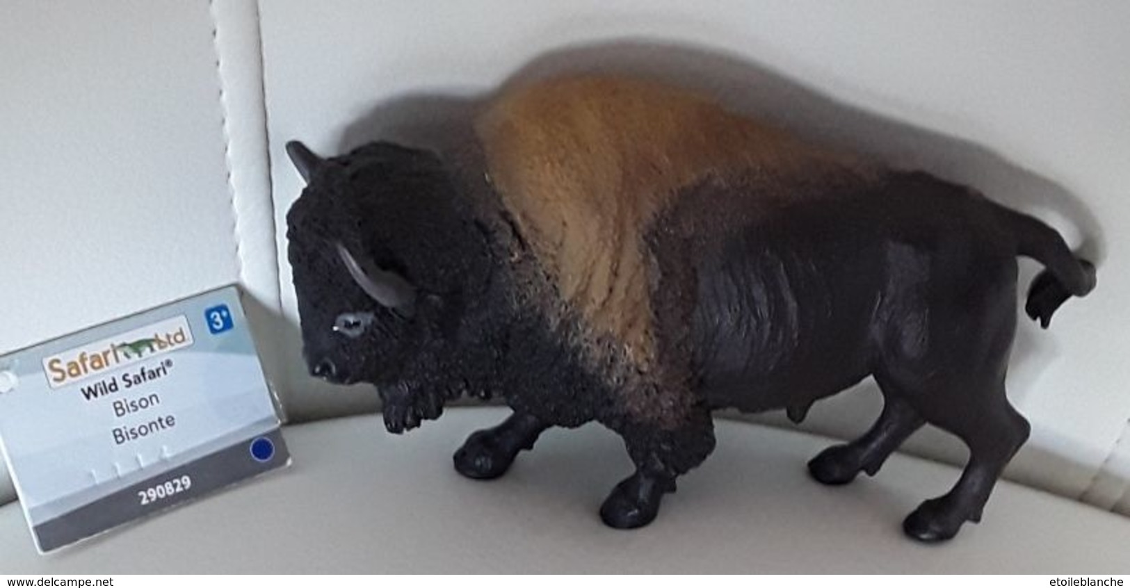 Figurine, Animal Sauvage, Bison - Wild Safari Ltd USA - Autres & Non Classés