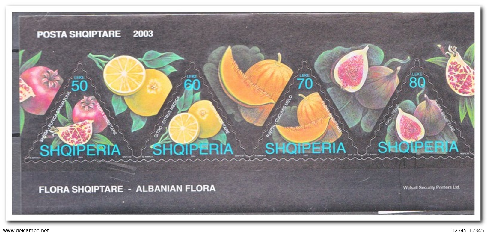 Albanië 2003, Postfris MNH, Fruit - Albania