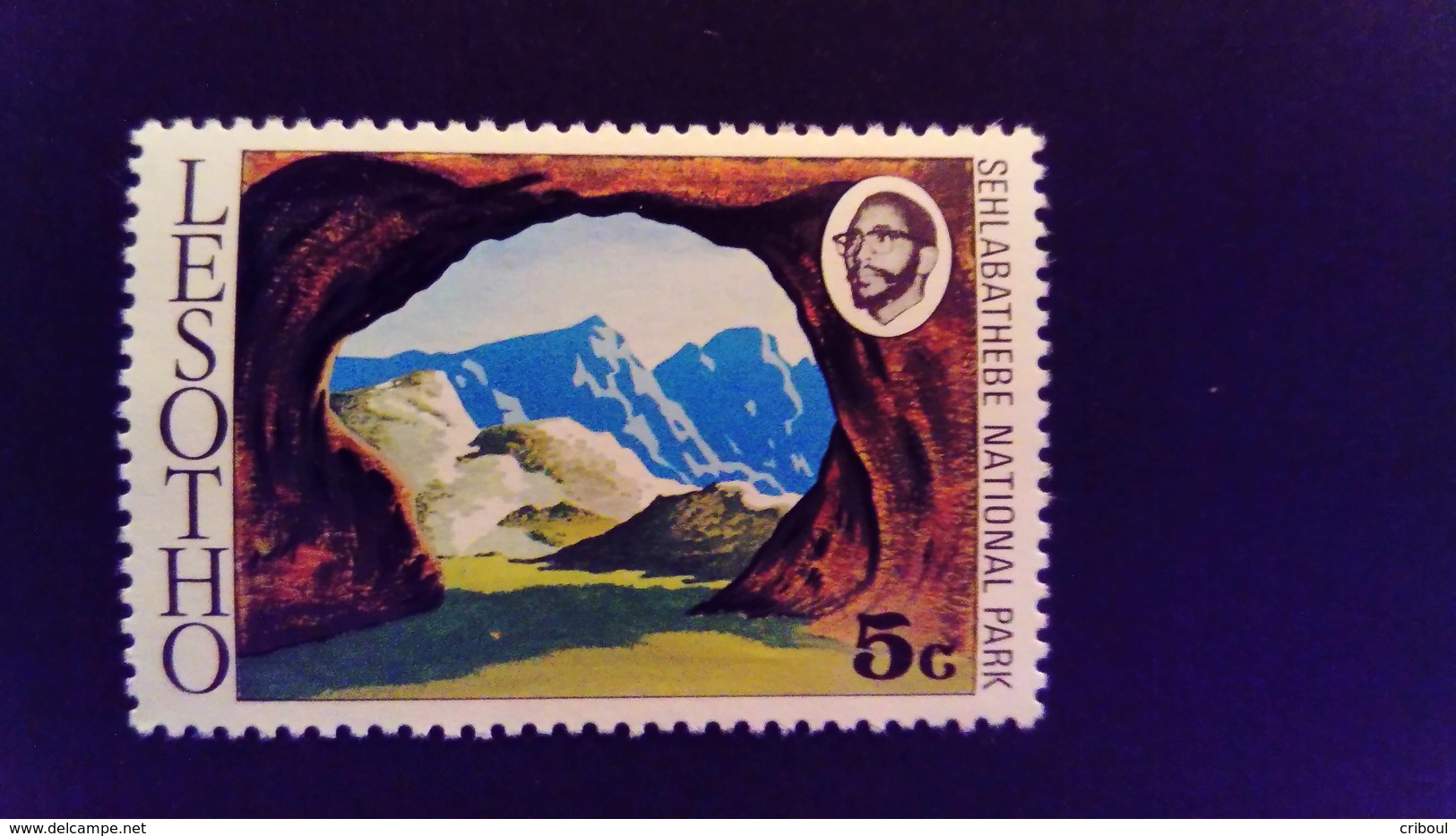 Lesotho 1975 Parc National Park Montagne Mountain Yvert 281 ** MNH - Lesotho (1966-...)