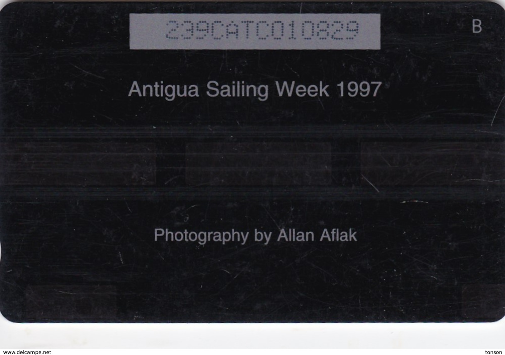 Antigua, ANT-239C, Antigua Sailing Week 1997, 2 Scans. - Antigua E Barbuda