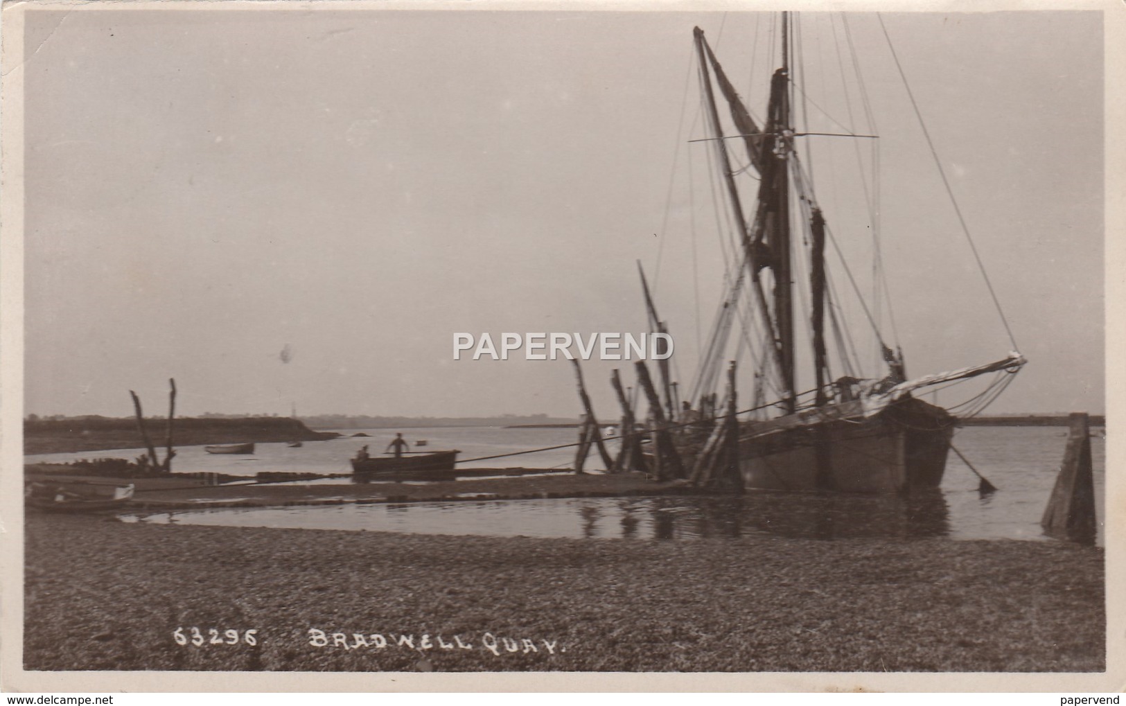 Essex  BRADWELL QUAY Sailing Barge   RP  E2438 - Sonstige & Ohne Zuordnung