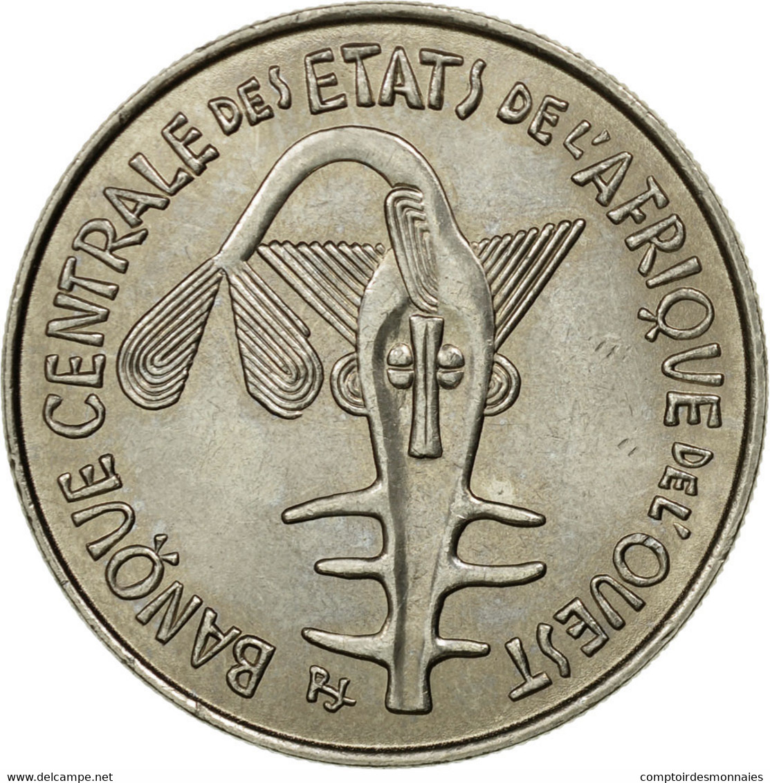 Monnaie, West African States, 100 Francs, 1977, Paris, TTB, Nickel, KM:4 - Costa De Marfil