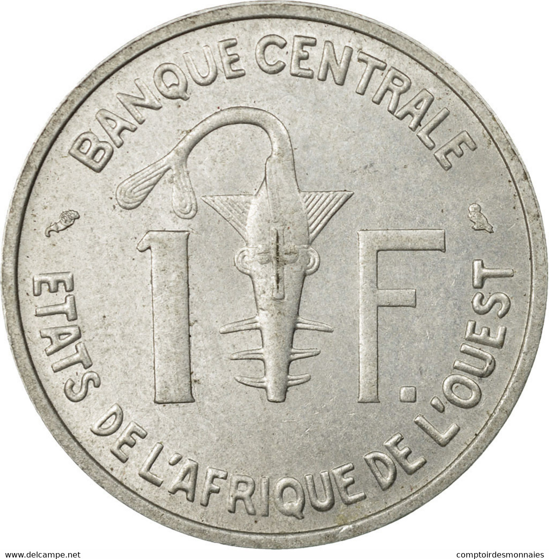 Monnaie, West African States, Franc, 1965, Paris, TB+, Aluminium, KM:3.1 - Côte-d'Ivoire